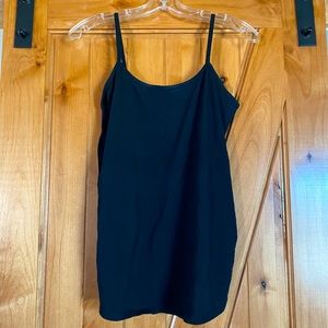 Black Motherhood Maternity spaghetti strap tank